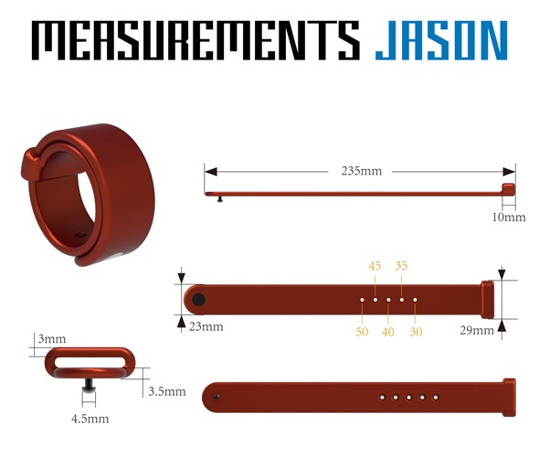 ROOSTER JASON is a firm, strap design, cock ring that can be... Velv'Or - Rooster Jason Ring - Brown Red photo-6
