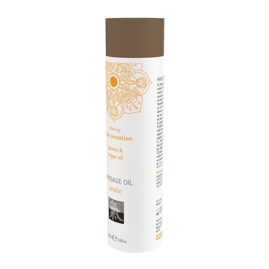 Treat yourself and your partner with this smooth massage oil... Shiatsu - Massage Erotic Jasmin & Argan Oil - 100ml photo-2