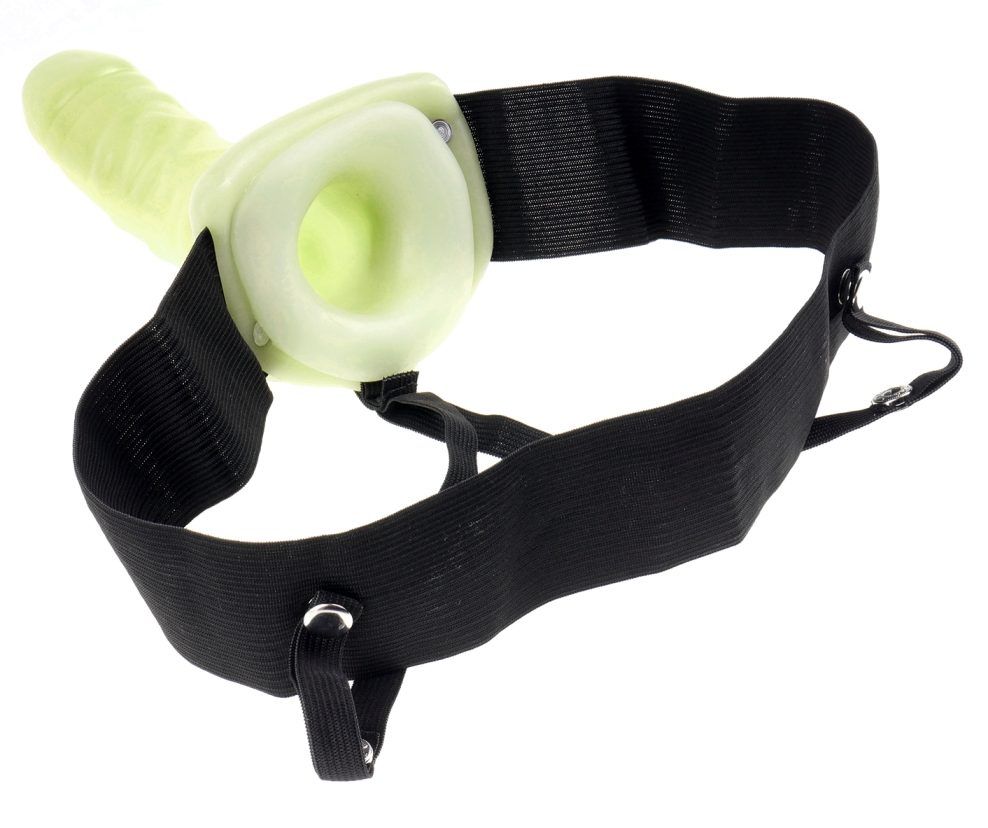 Glow in the Dark Hollow Strap-On For Him or Her
Here is the... Fetish Fantasy - Hollow Strap-On - Yellow photo-9