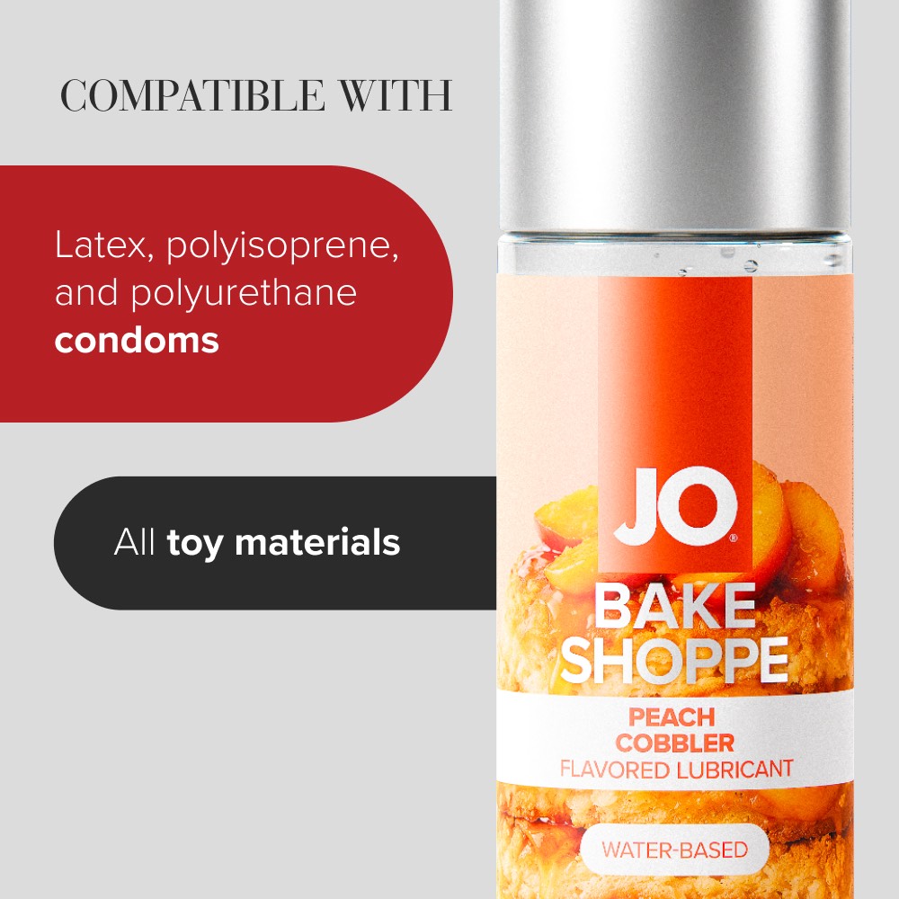 JO - H2O Bake Shoppe 蜜桃馅饼味水性润滑剂 - 60ml 照片-5
