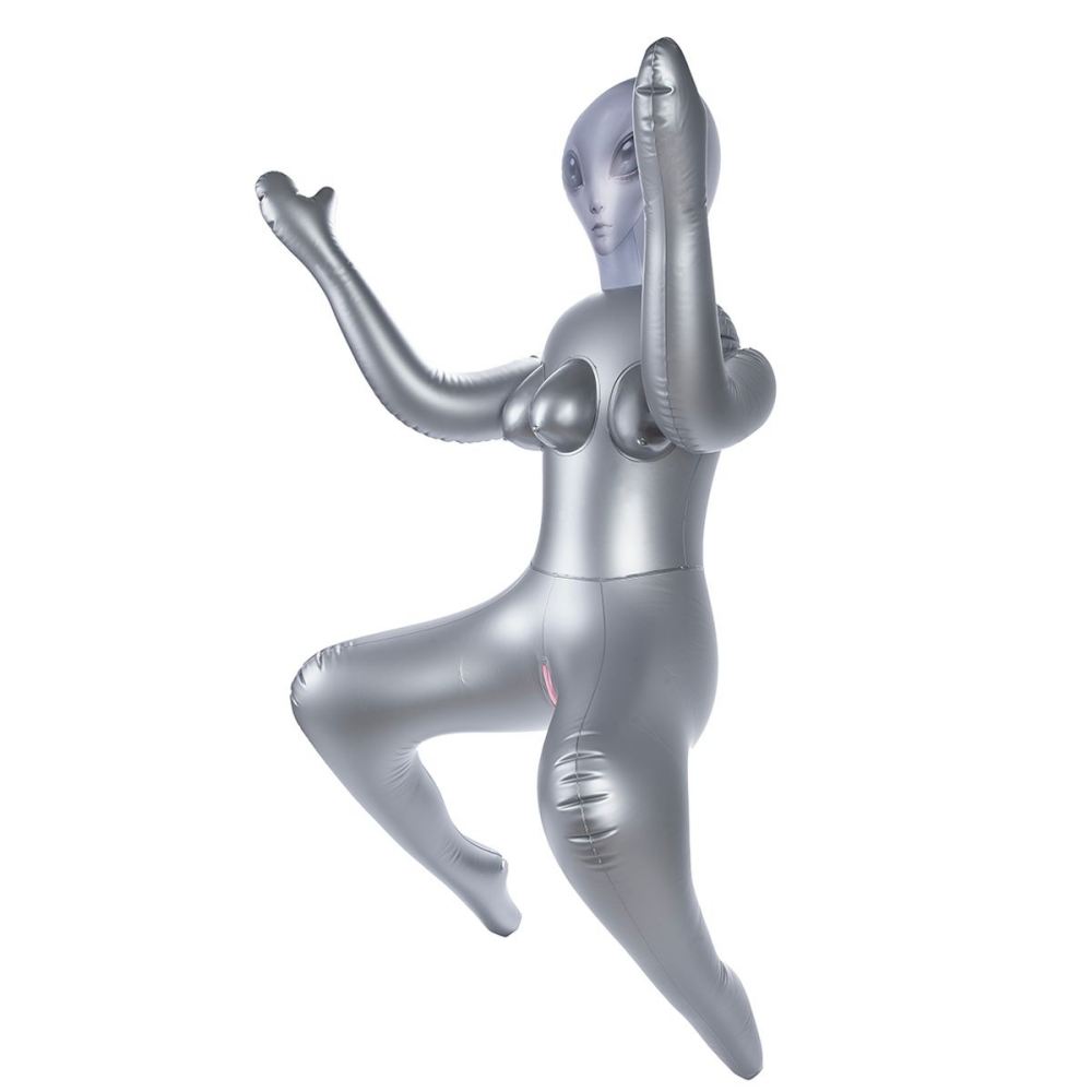 NMC - Infinity Ailen Infantable Doll - Silver photo-9