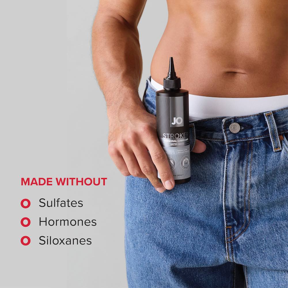Designed for strokers and penis-focused pleasure product... JO - Stroker Lubricant - 240ml photo-4