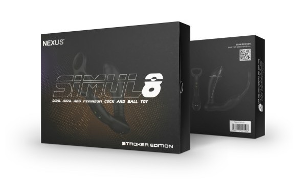 The Nexus Simul8 Stroker Anal Vibe is an ultimate anal and p... Nexus - Simul8 Stroker Anal Vibe - Black photo-7