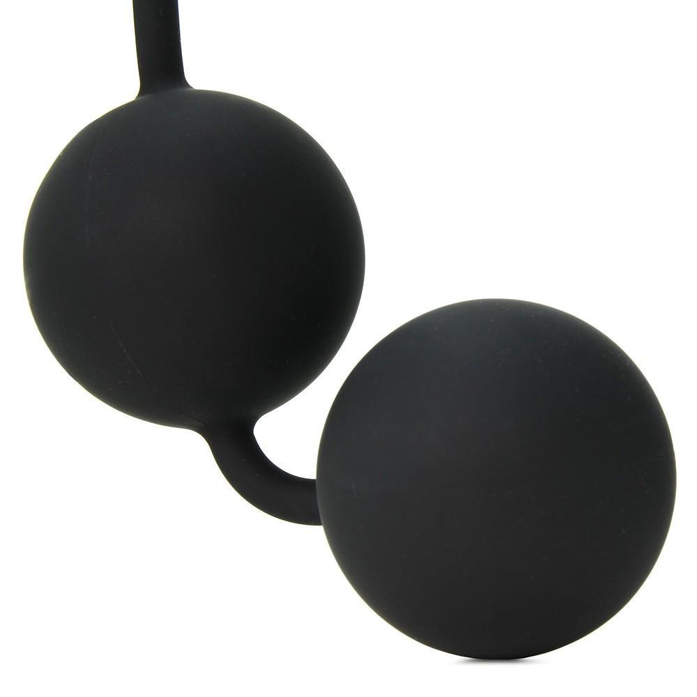 These huge anal balls are internally weighted, with a silico... TOF - Weighted Anal Balls photo-5