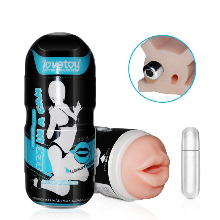 Lovetoy - Sex In A Can Vibra Mouth Masturbator photo-3