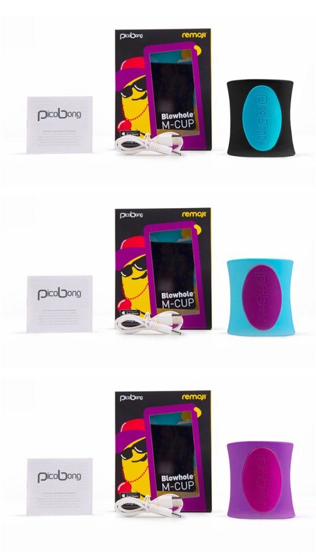 Have a mind-blowing time!
Have a whale of a time at any sum... Picobong - Remoji Blowhole M-Cup - Black photo-7