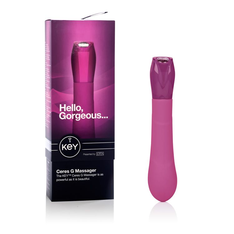 Key® by Jopen® - Ceres G-Spot offers gratification with a ca... Key - Ceres G spot Vibe – Pink photo-14