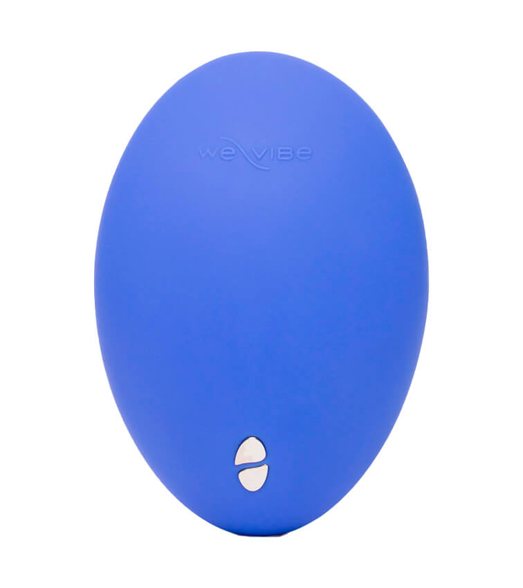 Designed as a lay-on vibrator with precision temperature... We-Vibe - Temp Cooling & Heating Massager - Lavender Blue photo-3
