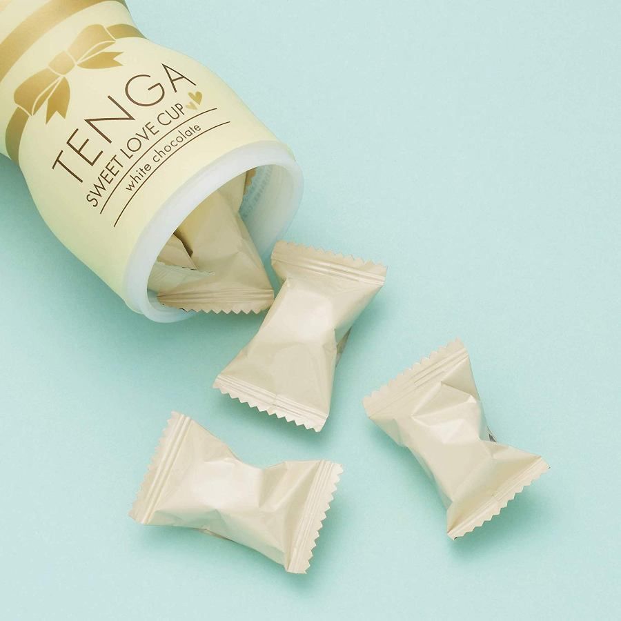SWEET LOVE CUP that appeared in 3 types this year!
A cute cu... Tenga - Sweet Love Cup - White Chocolate photo-2