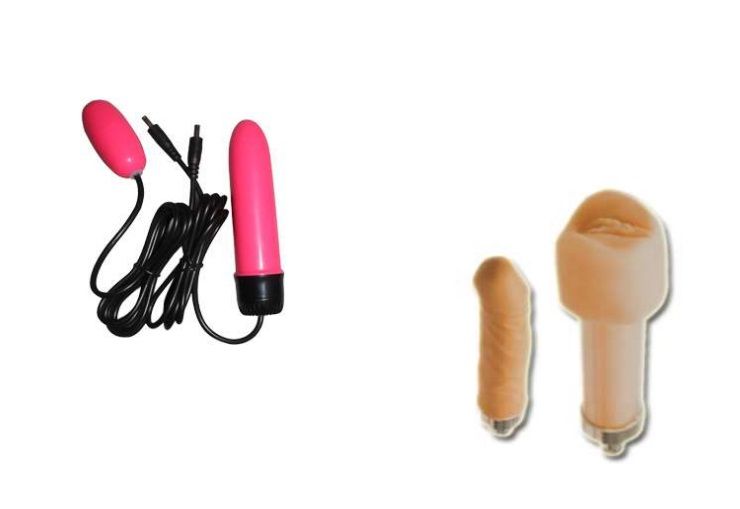 You can see a sample of the product in one of our stores an... Allwell - 1.0 Fucking machine with 4 Attachments - Dildo, Stroker, Vibrator, Vibro Egg photo-3