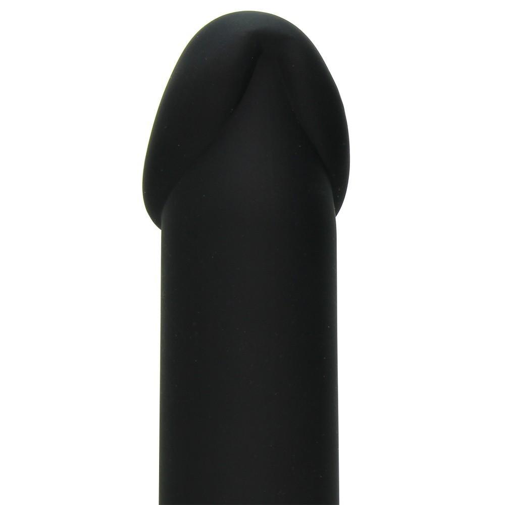 This semi-phallic silicone vibe is made of premium materials... TOF - Silicone Vibrating Anal Plug photo-5