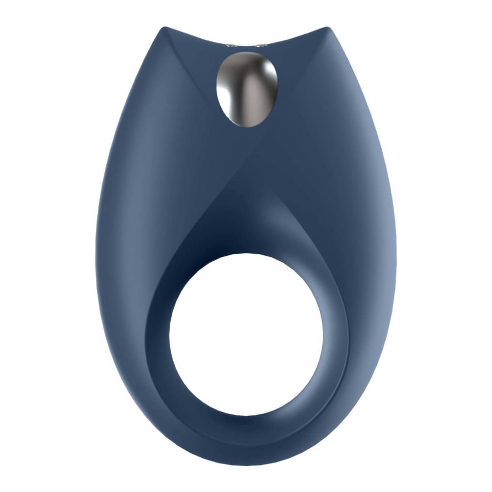 Give your manhood a sensual upgrade with our Royal One. Plea... Satisfyer - Royal One Ring - Dark Blue photo-3