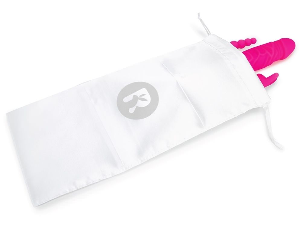 Rabbit Essentials - 7 Function Rabbit w/Anal Beads - Pink photo-9