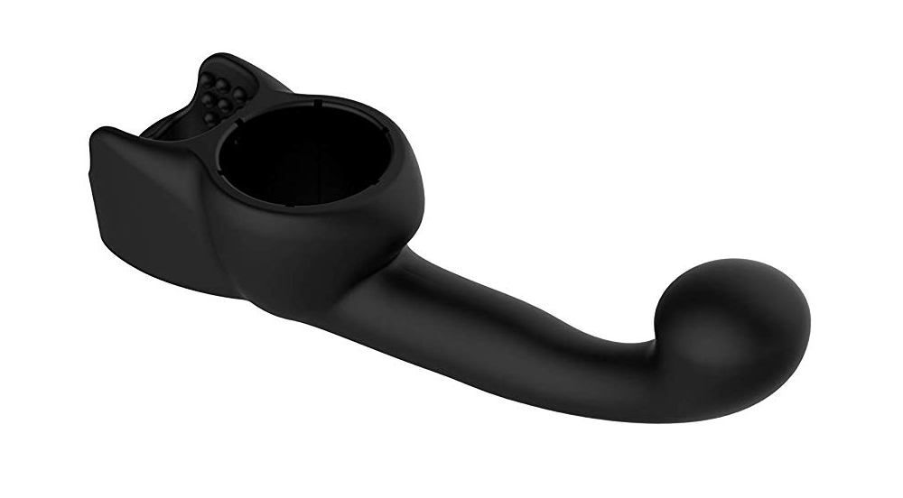 The male attachment has a prostate massager arm and a Penis ... Lovense - Domi - Male Attachment photo-3