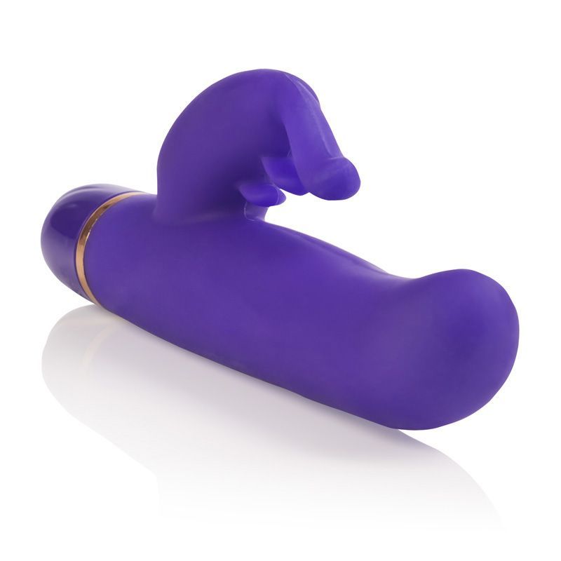 Entice Lillian will thrill you with its smooth and silky dua... CEN - Entice Lillian Rabbit Vibrator - Purple photo-5