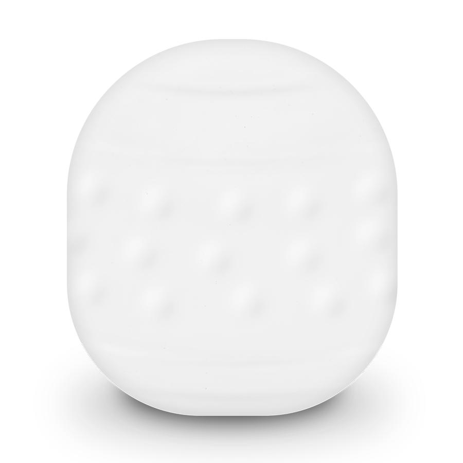 Manufactured with a medical grade elastomer that does not ca... Jamyjob - Egg Masturbator Red Version - Red photo-4