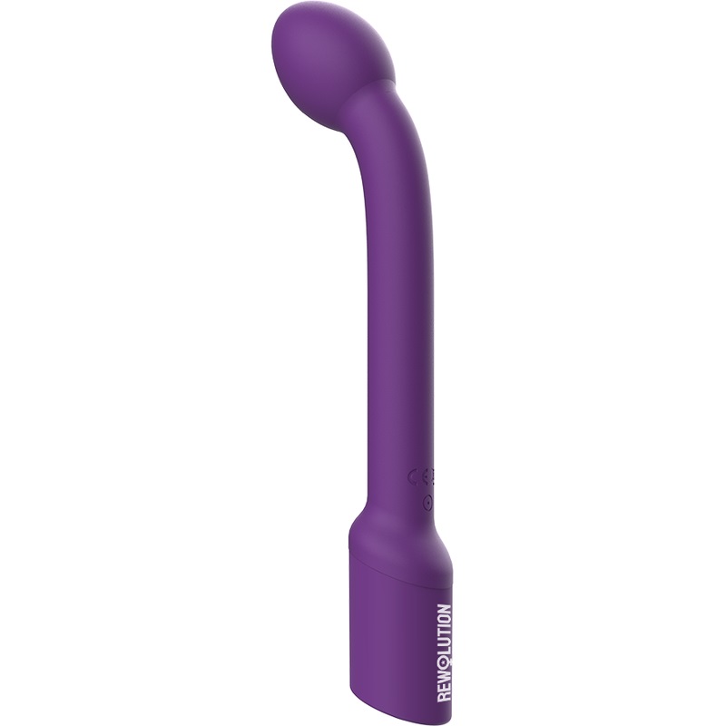 All the freedom of a battery-powered toy, without sacrificin... Rewolution - Rewoflex G-Spot Vibrator - Purple photo-5