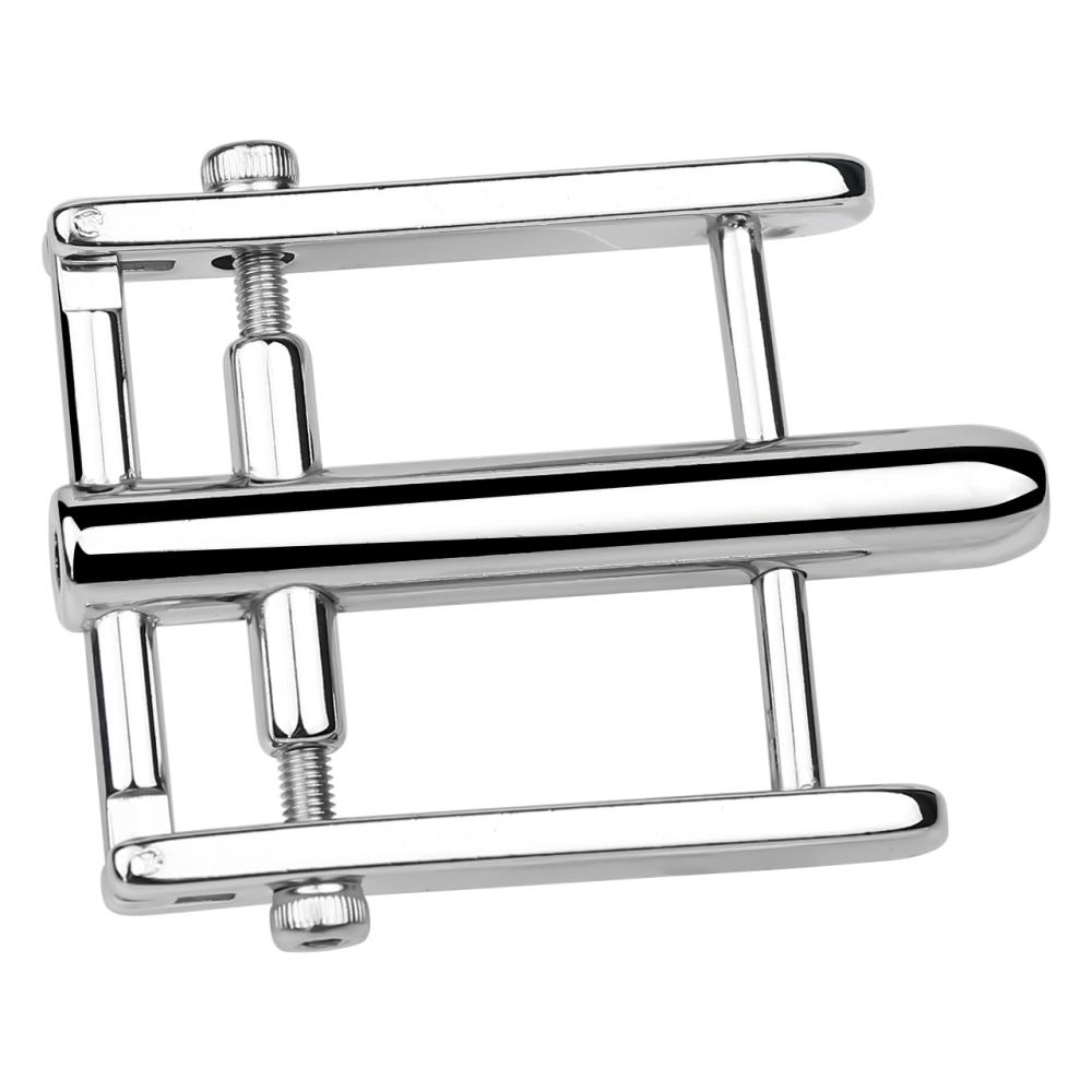 Material: 304 Stainless steel
Cage Width: 38mm
Cage length:... FAAK - Metal Penis Lock Cage M photo-9