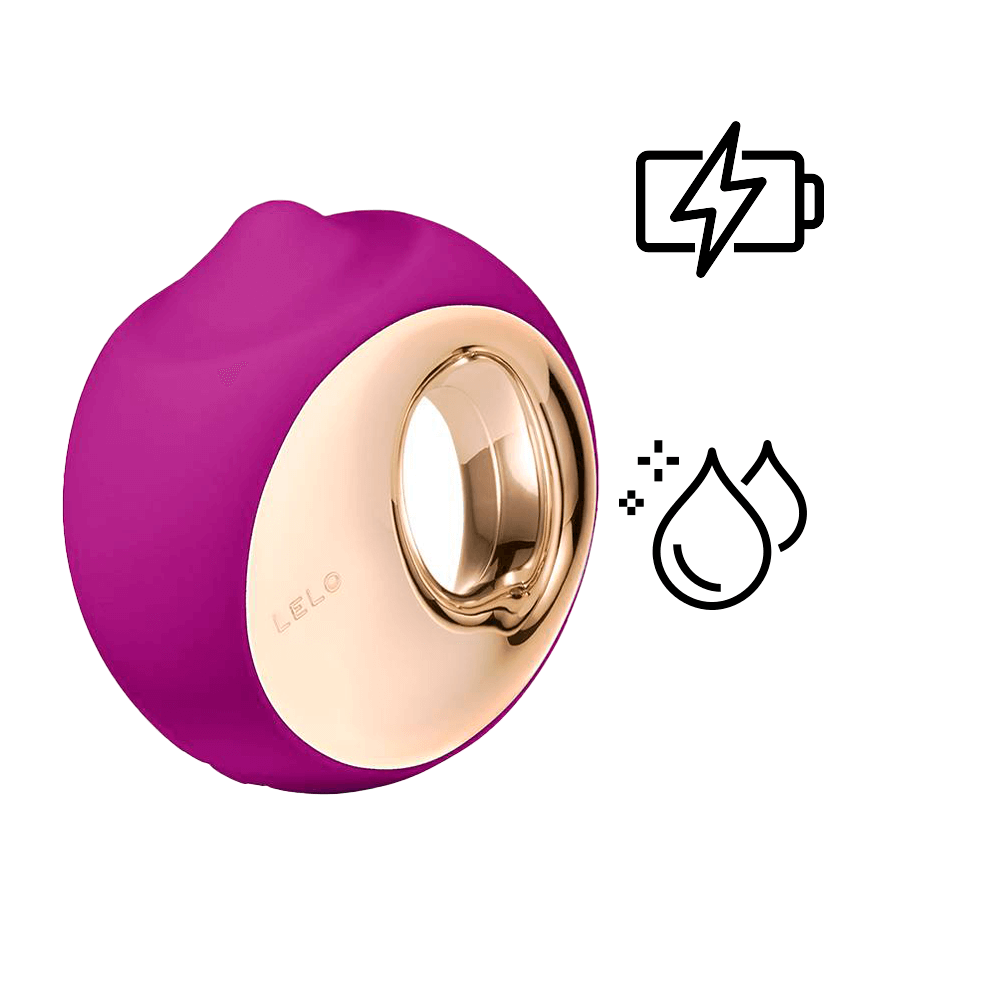 Lelo - Ora 3 Rotating Tongue Simulator - Deep Rose
