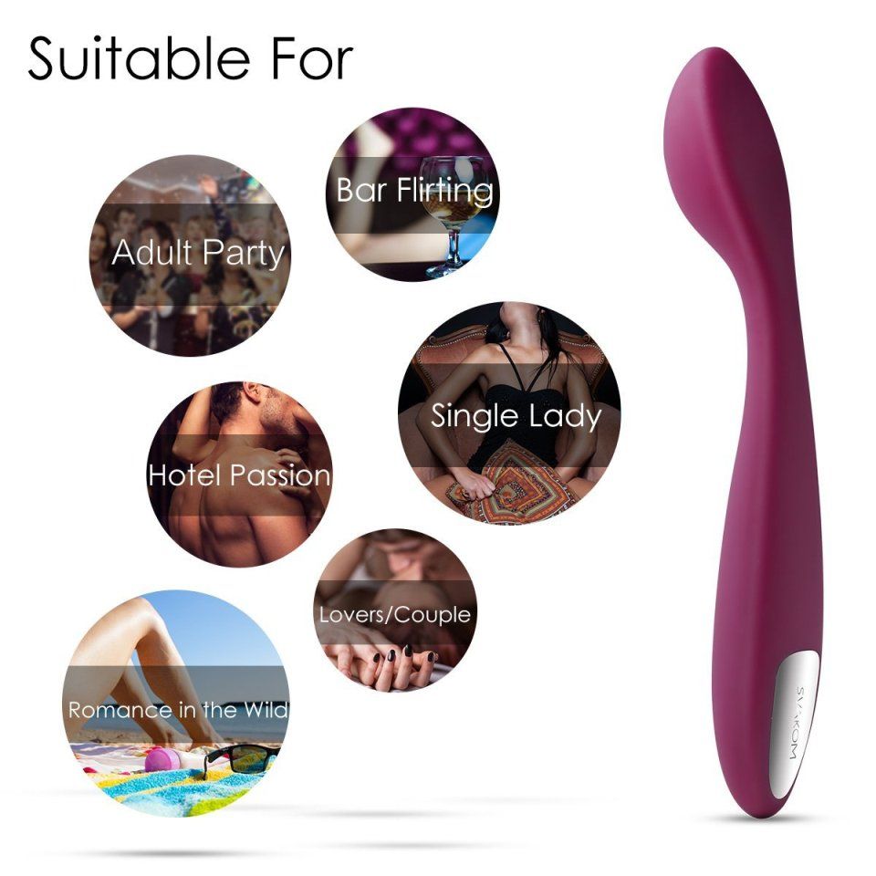 Keri is the new standard in luxury clitoral stimulators. Ker... SVAKOM - Keri Clitoral Vibrator - Violet photo-10