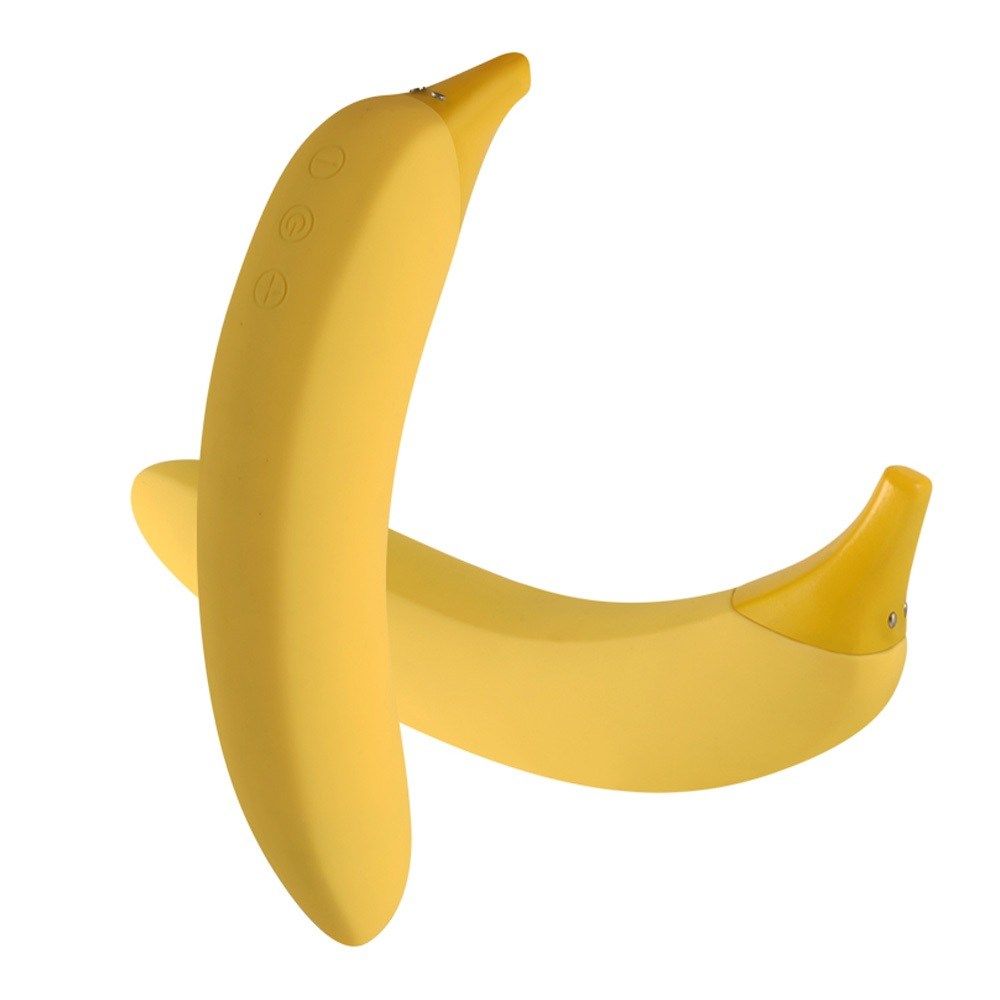This vibrator is made of medical silicone, which has passed ... Aimec - Banana Shaped Vibrator photo-4