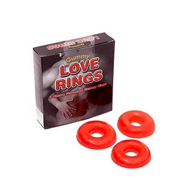 Pack contains 3 Cherry flavoured Gummy Love Rings.
Box size... Spencer&Fleetwood - Gummy Love Rings photo-3