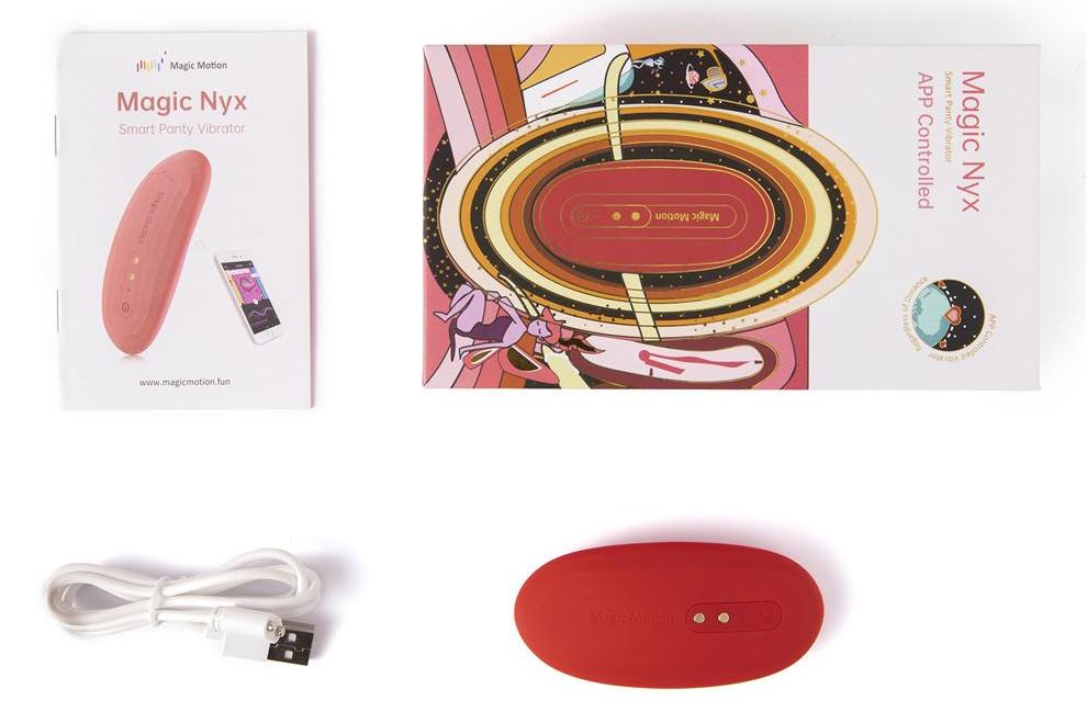 A smart clock panty vibrator. Set the time, slide Magic Nyx ... Magic Motion - Nyx Panty Vibe photo-6