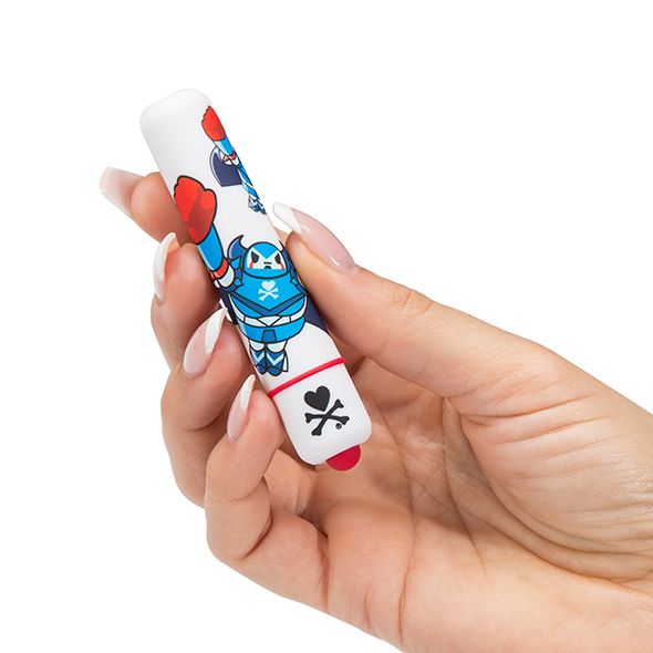 Turbo-charge sensation with Tokidoki's bullet vibe, whic... Tokidoki - Mini Bullet Vibrator - White Robot photo-2