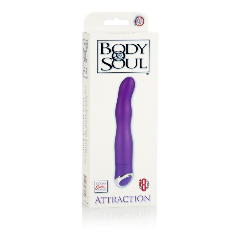 The Body & Soul™ Attraction™ is a seamless, silky smooth... CEN - Body & Soul Attraction G-spot Vibe - Purple photo-7