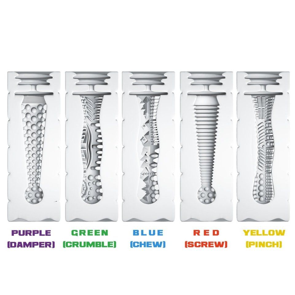SSI - Zeqoo Red 红色超快感飞机杯 - Screw Type 螺旋内壁 照片-9
