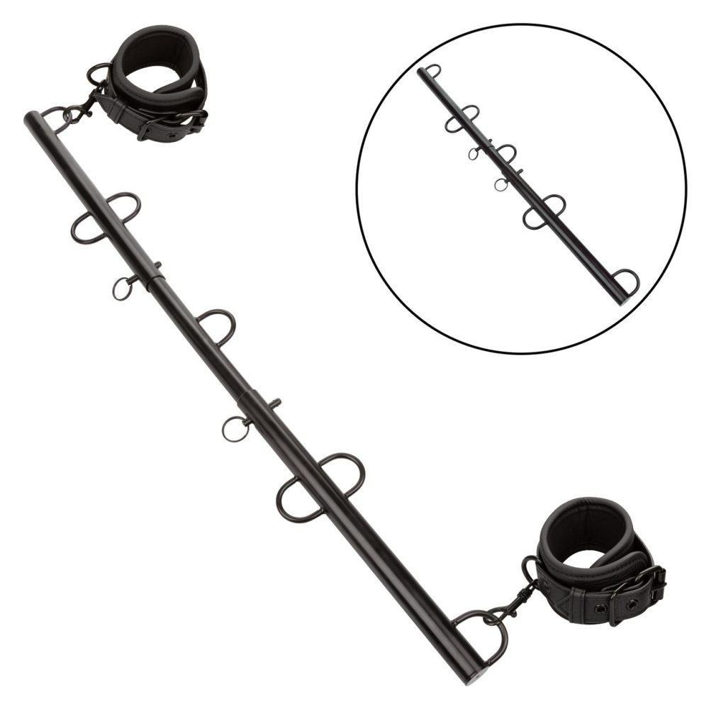 CEN - Nocturnal Spreader Bar w Cuffs - Black photo-3