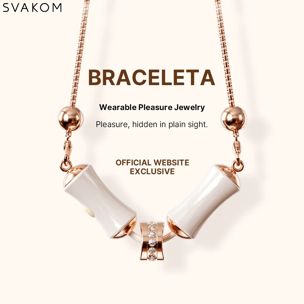 SVAKOM - Braceleta 可穿戴式愉悦首饰 - 白色 照片-3