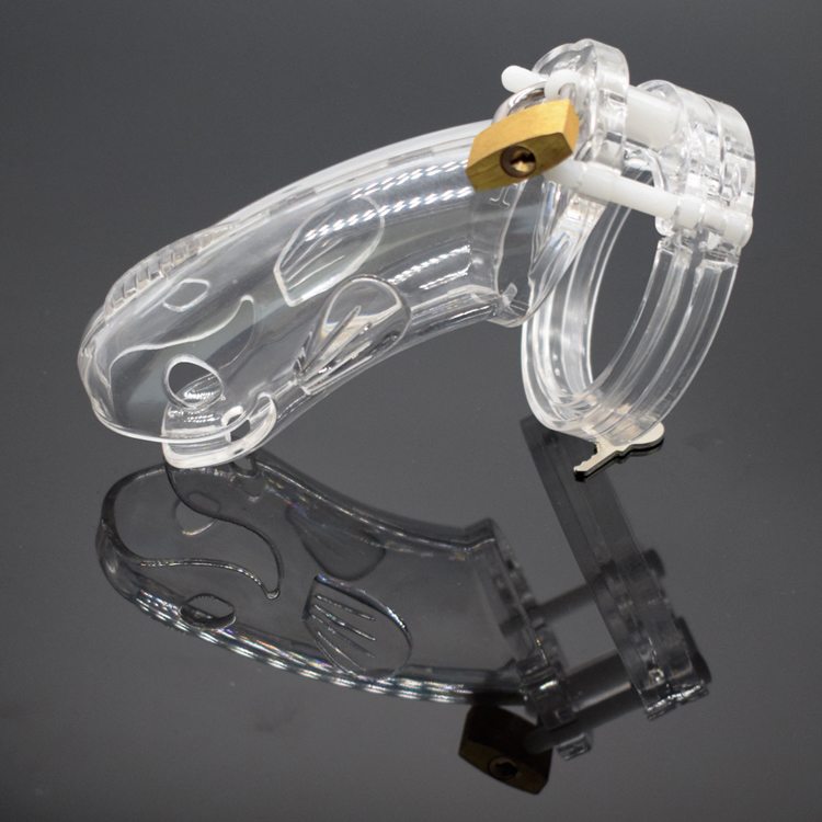 Whale head chastity cage
Total high: 130mm
Cage high: 116m... FAAK - Long Whale Chastity Cage - Clear photo-4