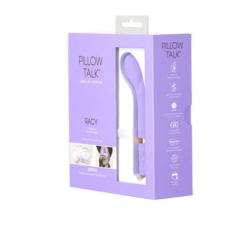 Pillow Talk - Racy G點震動器 - 紫色 照片
