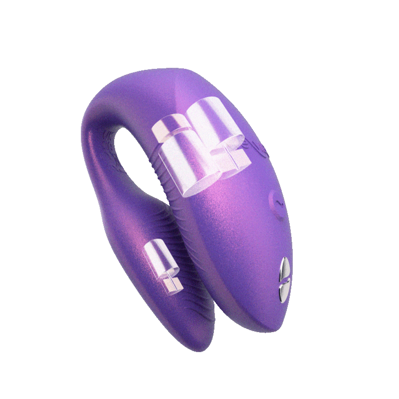 We-Vibe - Chorus Pro Clitoral & G-Spot Couples Vibrator - Cosmic Purple photo-3