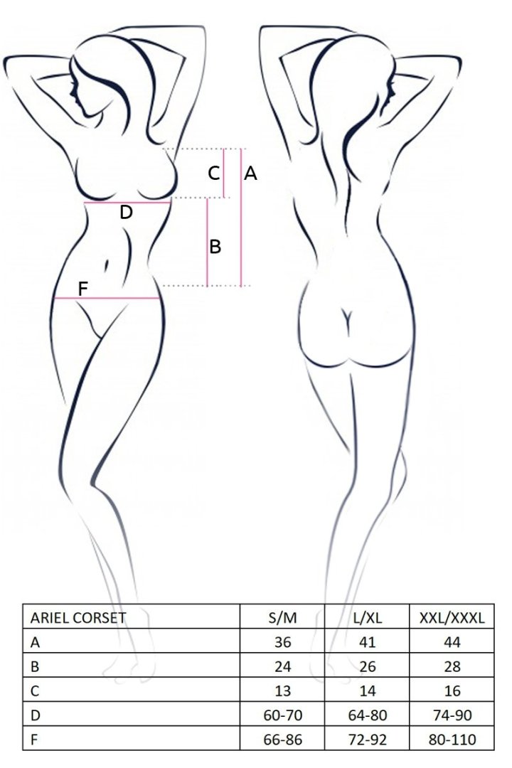 Innocent and naughty at the same time? This is the woman who... Avanua - Ariel Corset - Ecru - L/XL photo-5