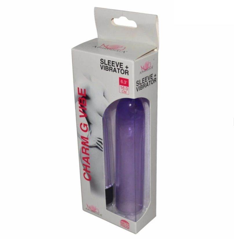 Size: 16.0*3.2 cm (L6.3" x D1.25")
Materia... Aphrodisia - Charm G Vibe - Purple photo-9