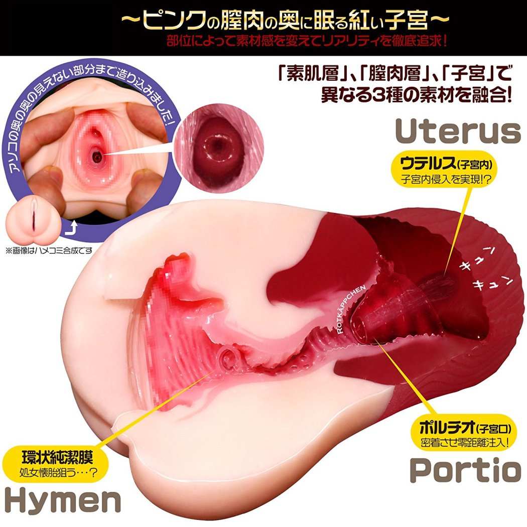 Magic Eyes Uterus is a masturbator for men, reproducing a na... Magic Eyes - Uterus Masturbator photo-2