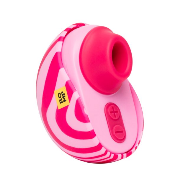 Designed to provide pulsing clitoral suction, Romp Spin Cl... Romp - Spin Clitoral Stimulator - Pink/Red photo-5