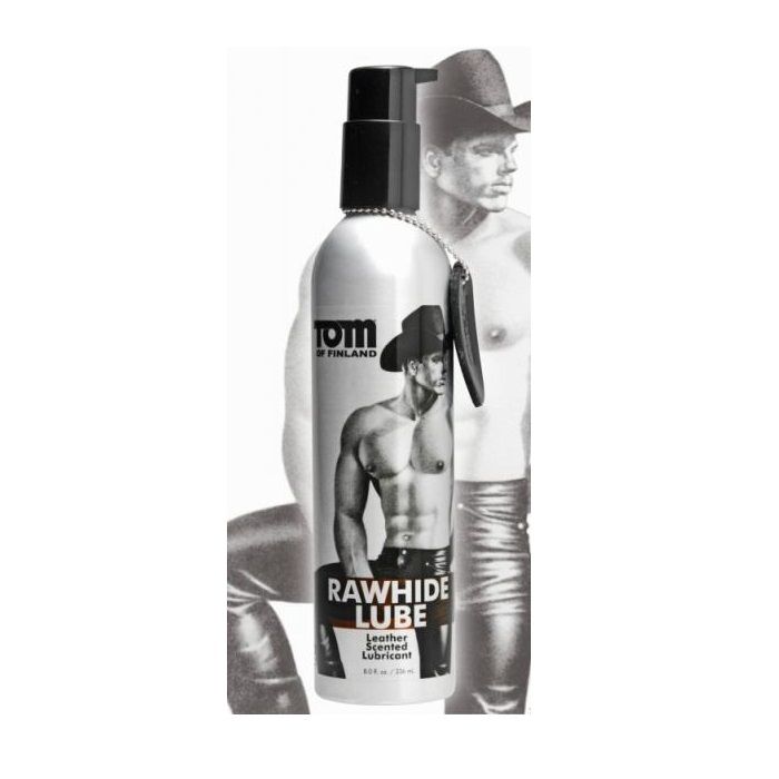 Experience the undeniably sexy aroma of leather when you lub... TOF - Rawhide Leather Scented Lubricant - 240ml photo-2