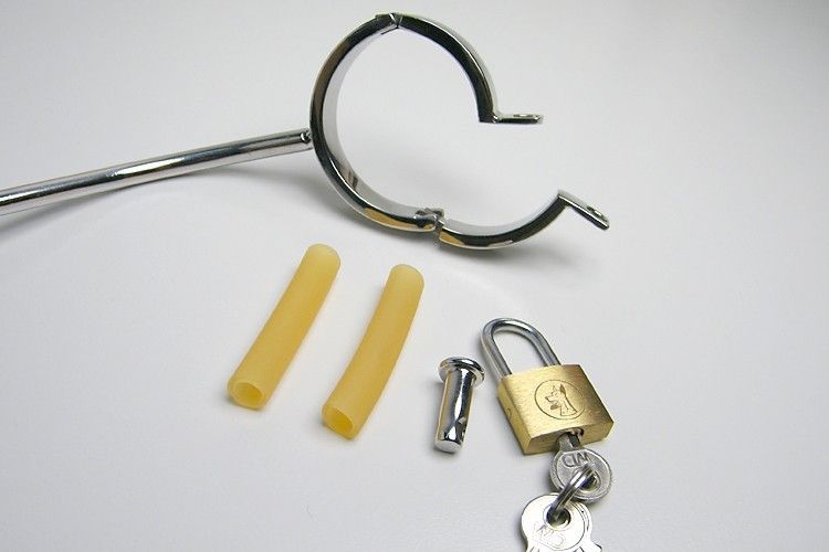 XFDBSM - 肛门塞 - 不銹钢贞节装置 照片-2