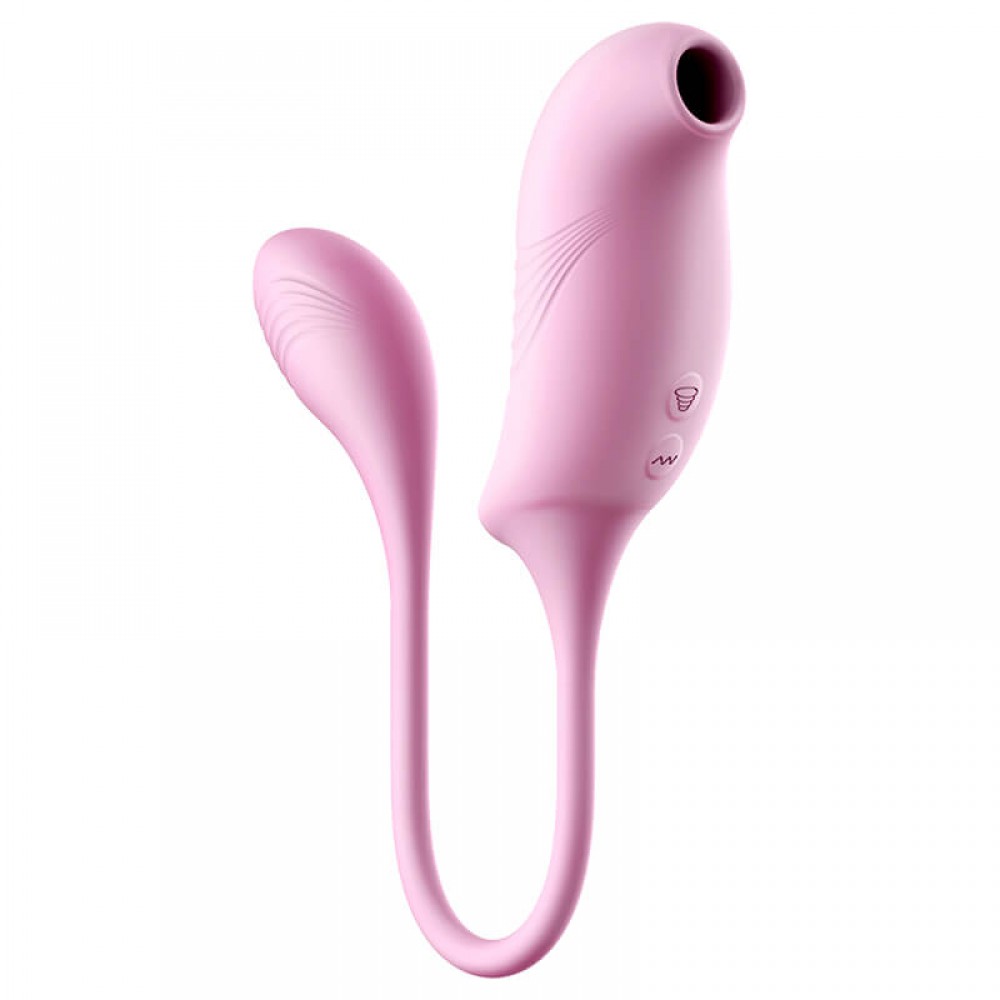 All your needs in one package with the Tucana Dual Clitoral ... Erocome - Tucana - Pink photo-3