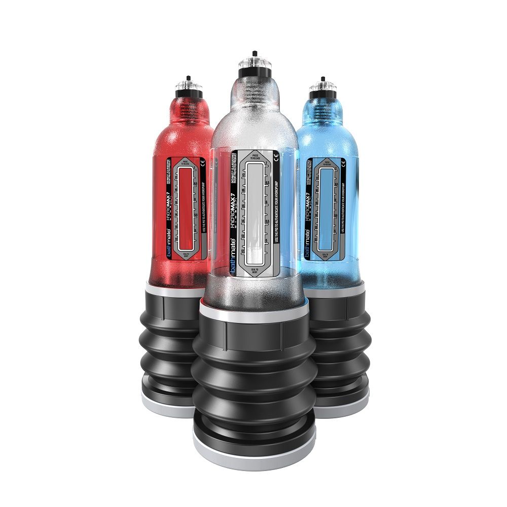 Designed for a penis size of up to 5-7" when erect, the... Bathmate - Hydromax 7 Wide Boy - Clear photo-8