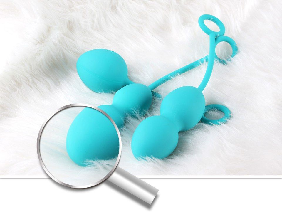 SVAKOM Nova Ben Wa Balls are made of silicone which is 100% ... SVAKOM - Nova Balls - Green photo-7