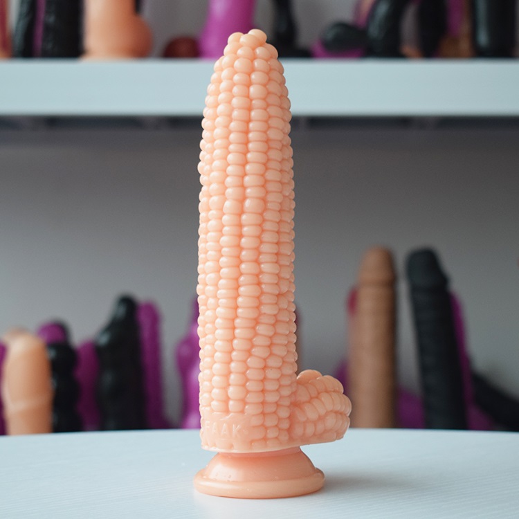 FAAK - Corn Shape Dildo - Flesh photo-8