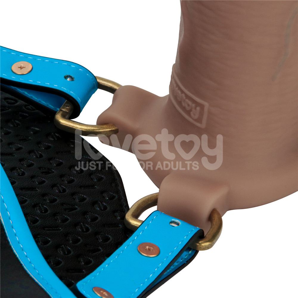 Lovetoy - Ingen 空心穿戴式 9'' 假陽具套裝 大碼至加加大碼 - 肉色 照片-18