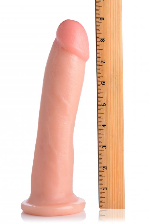 Compatible with your vacuum-grip strap-on harness, fucking m... LoveBotz - 9" Cock Lock Dildo - Flesh photo-5