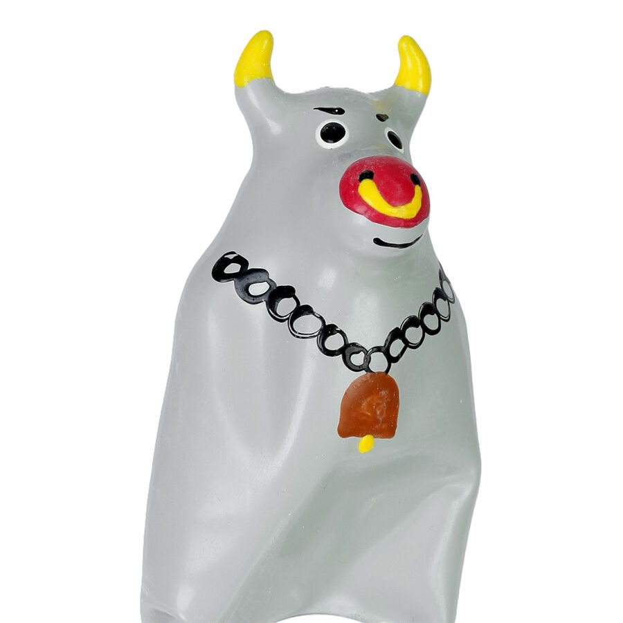 Novelty hand-painted condoms. Unique and beautiful sex toys.... Condomerie - Bull XL Handpainted Condom photo-2