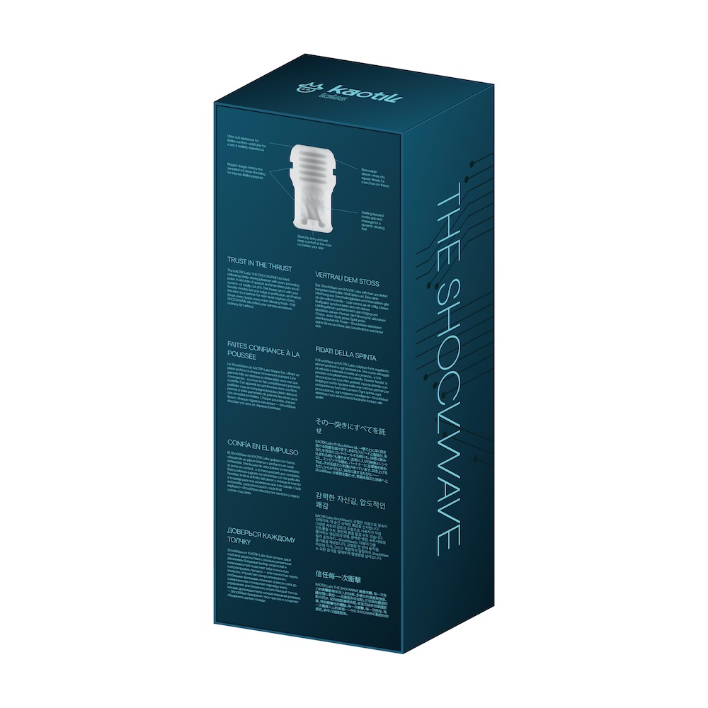 KAOTIK - The Shockwave 抽插式智能飞机杯 - 黑色 照片-20