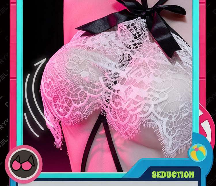 Drywell - C18 Anime Secretary Costume - Black/White photo